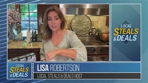 Home shopping and TV advertising have seen a boost since the stay-at-home orders were given, which means Lisa Robertson and Steals and Deals have combined to become our latest addiction. . Lisa robinson steals and deals